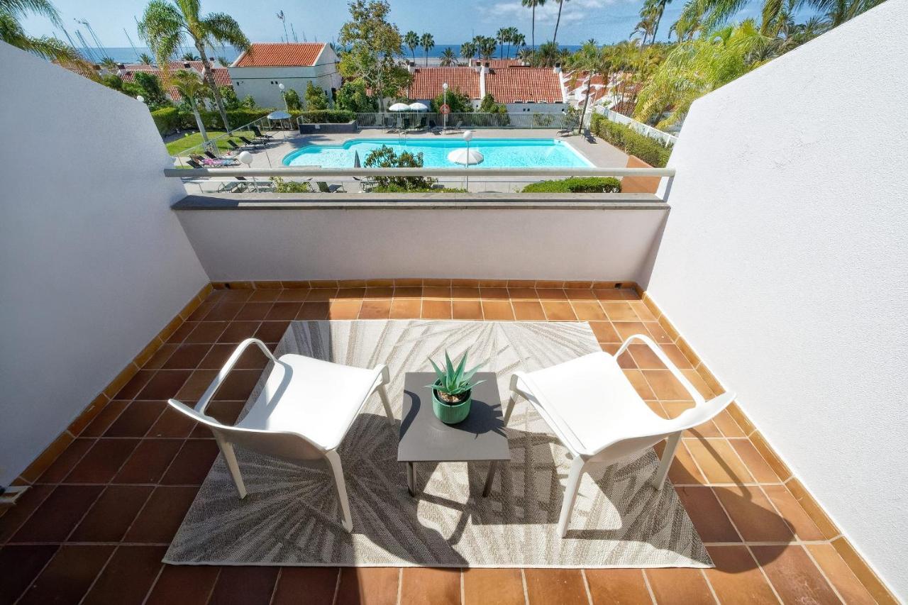 Villa Maya By Maspalomas Holiday Villas Pasito Blanco Bagian luar foto